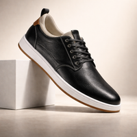 Logan Carter Leather Sneakers