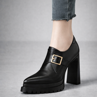 Glenda Leather Platforms