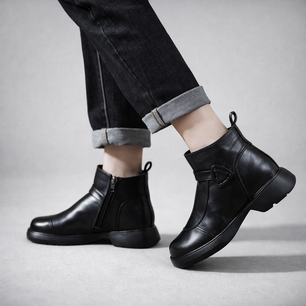 Dafne Genuine Leather Boots