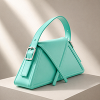 The Geometric Leather Handbag