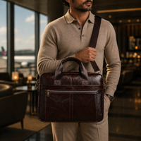 The Clermont Genuine Leather Briefcase