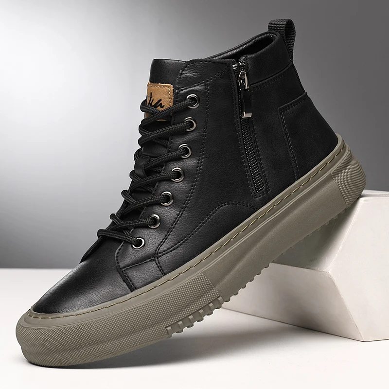 Jackson Leather High-Tops