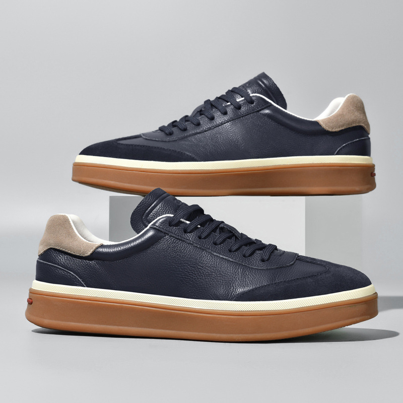 James Genuine Leather Sneakers