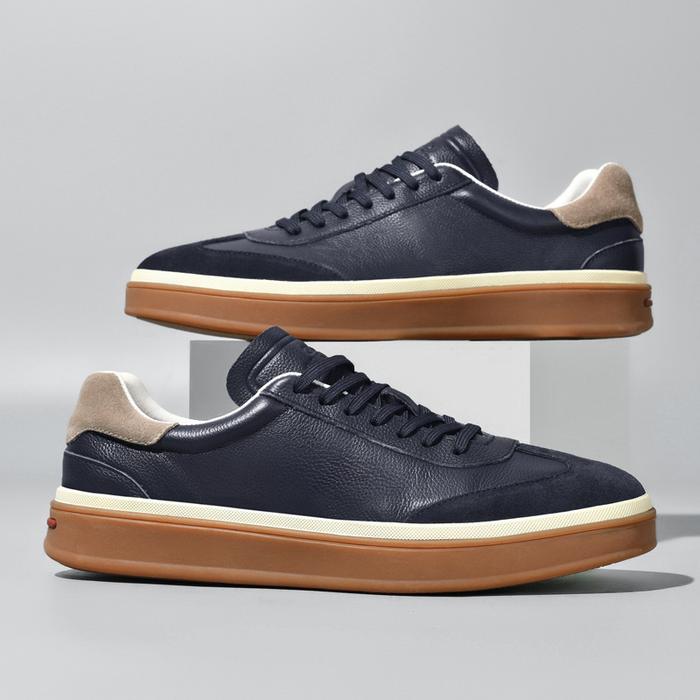 James Genuine Leather Sneakers