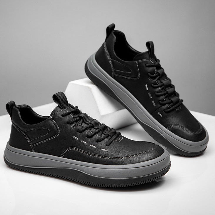 Davide Leather Low-Tops