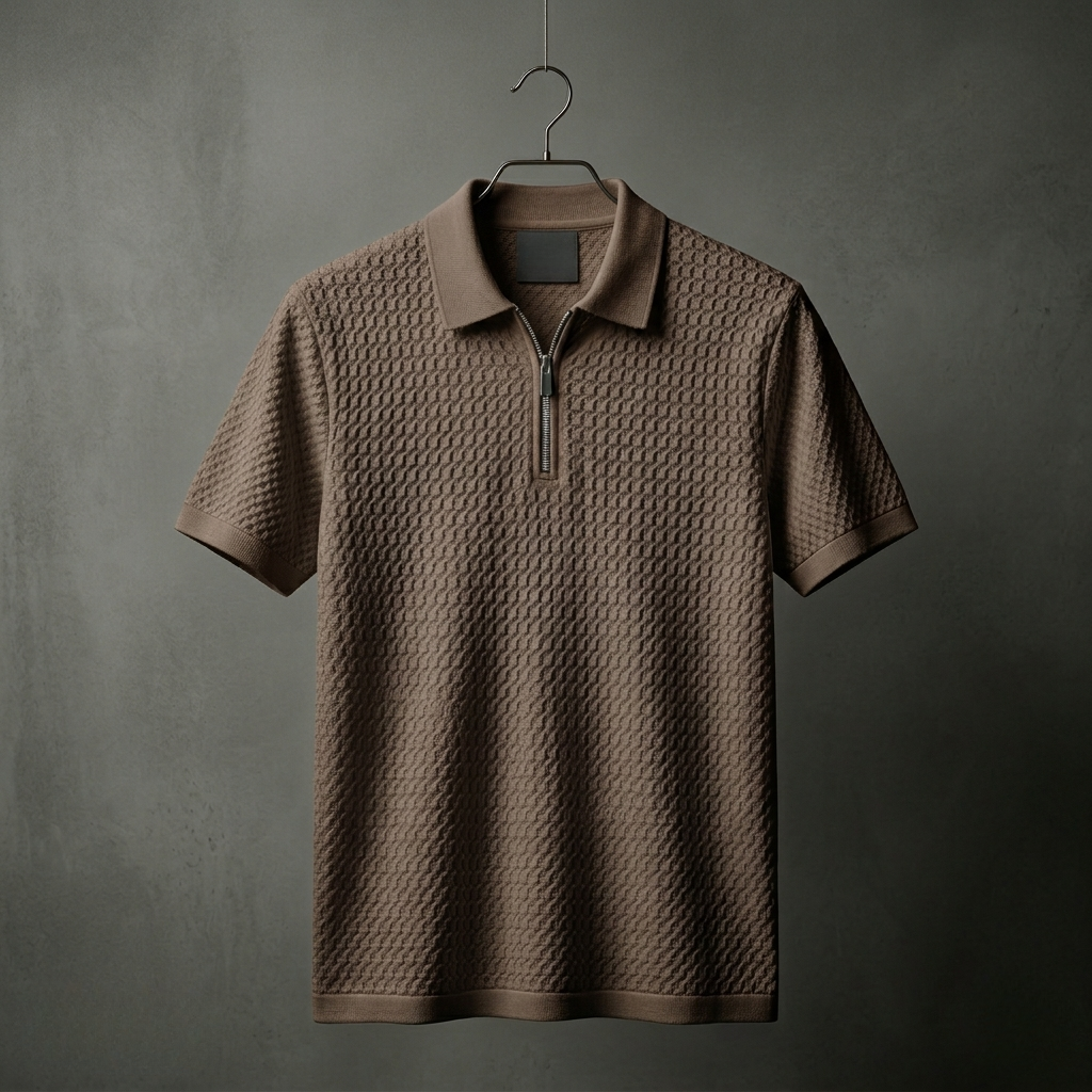 Breton Knit Quarter-Zip