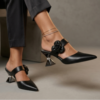 Izzie Rose Sculpt Mules