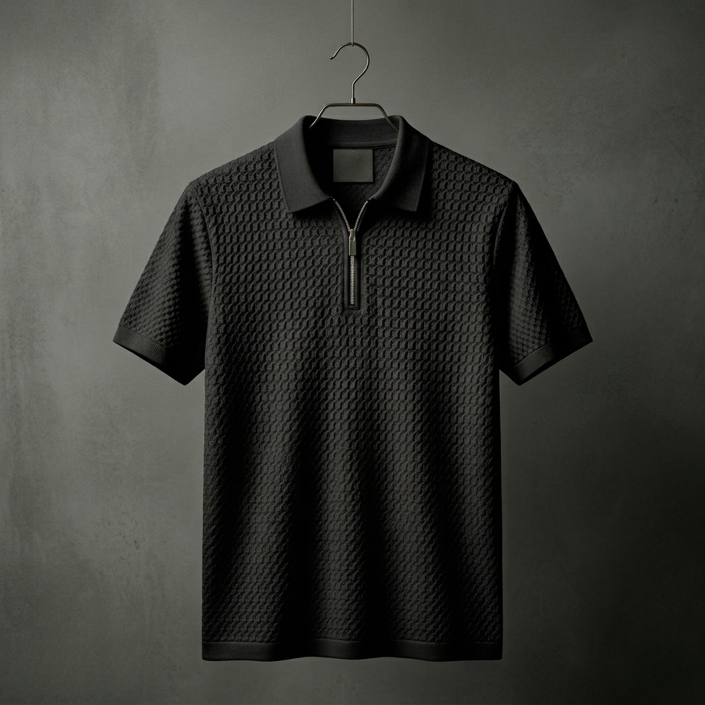 Breton Knit Quarter-Zip