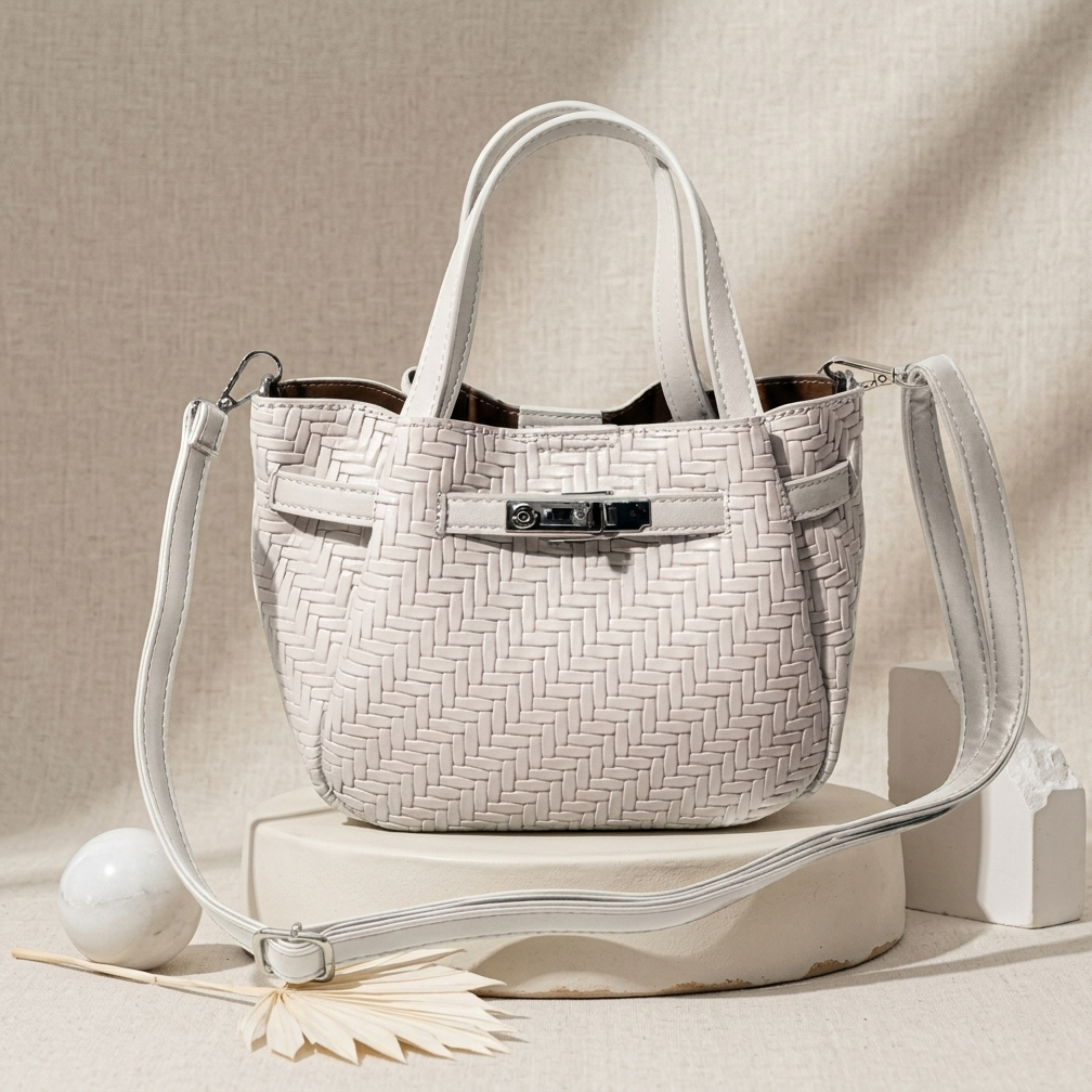 The Maren Woven Handbag