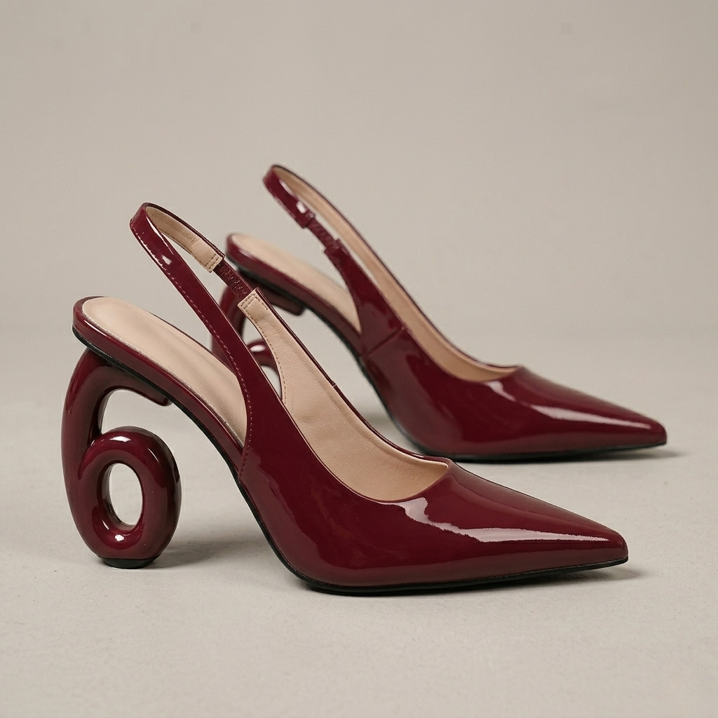 Veronique Spiral Heels