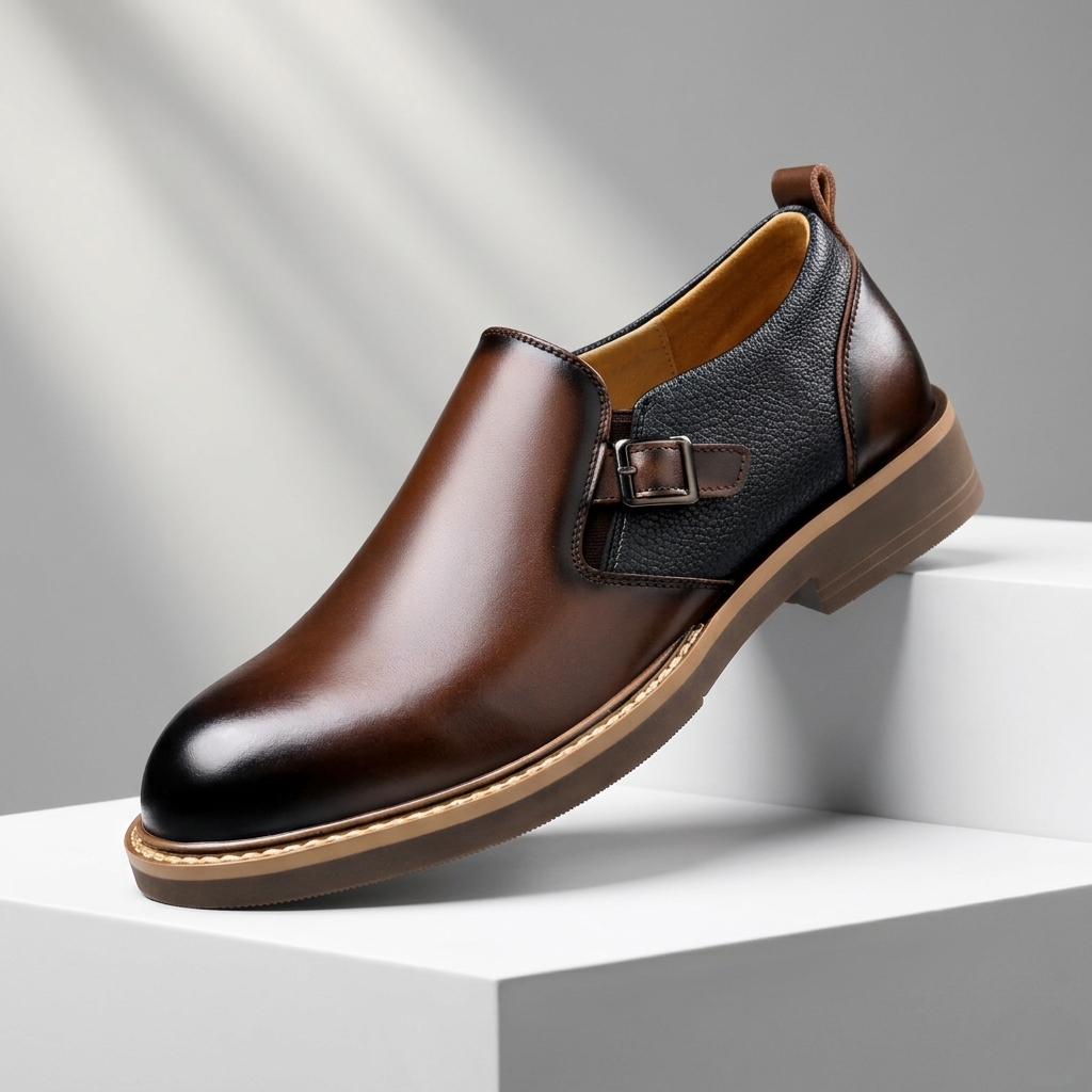 Wade Leather Slip-Ons