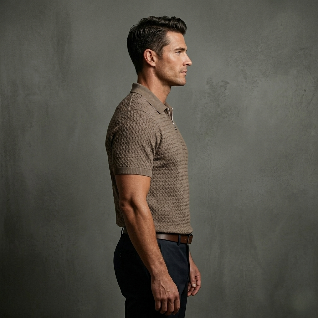 Breton Knit Quarter-Zip