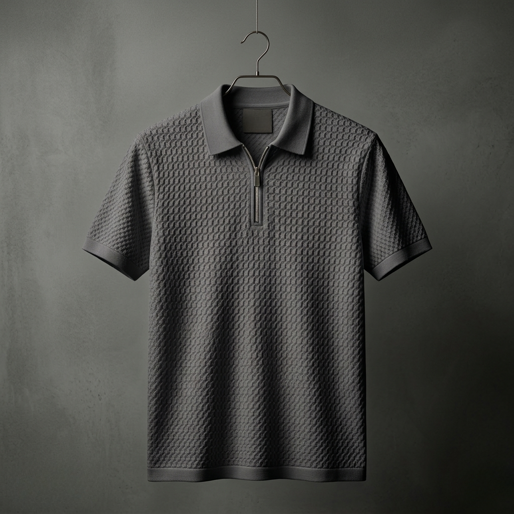 Breton Knit Quarter-Zip