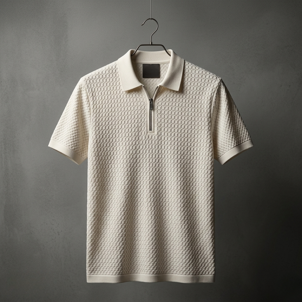 Breton Knit Quarter-Zip