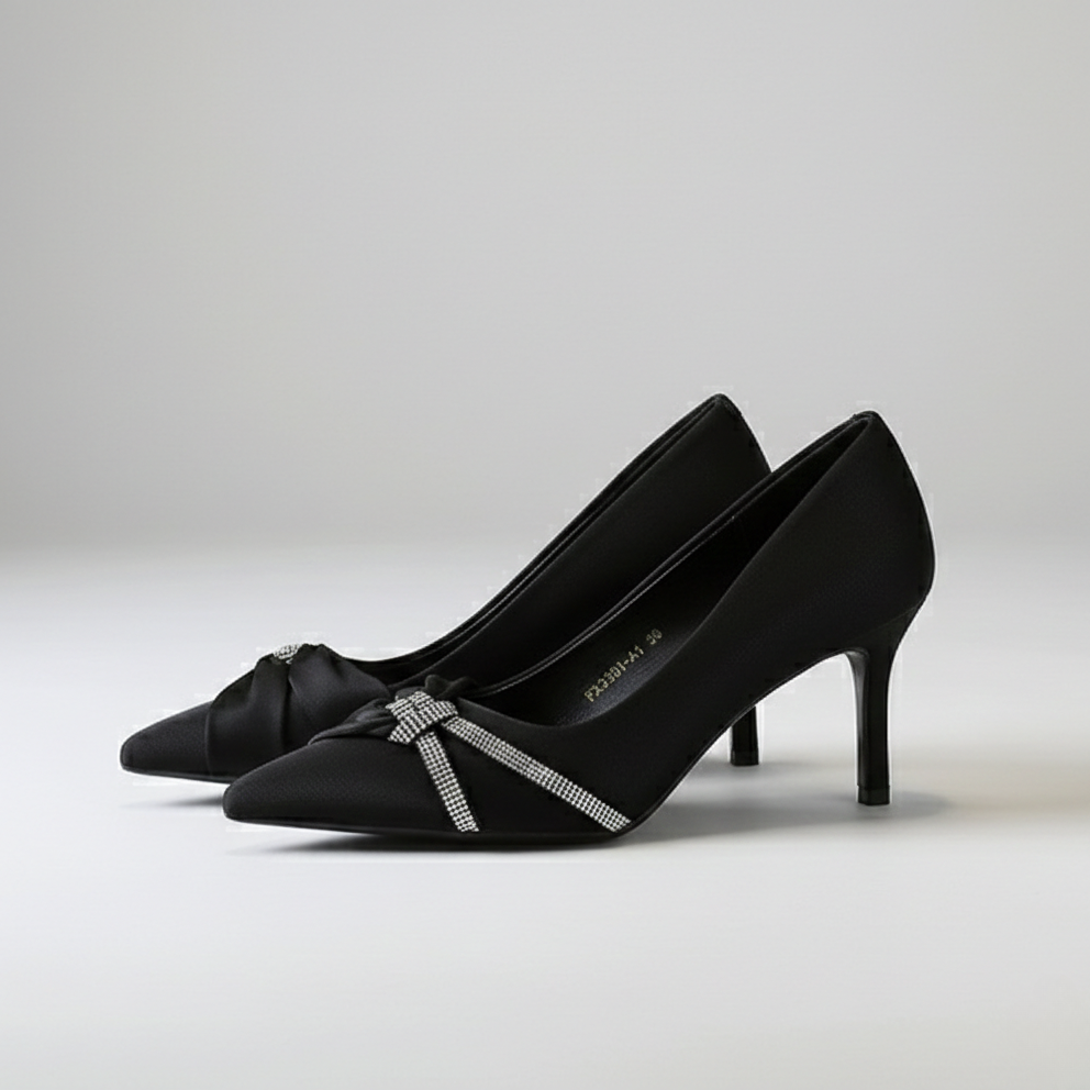 Margaux Leather Stilettos