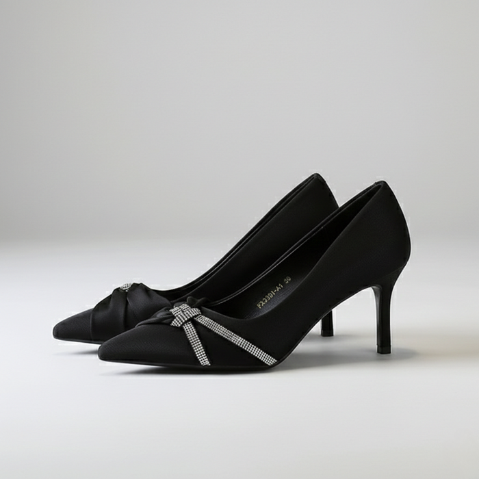 Margaux Leather Stilettos