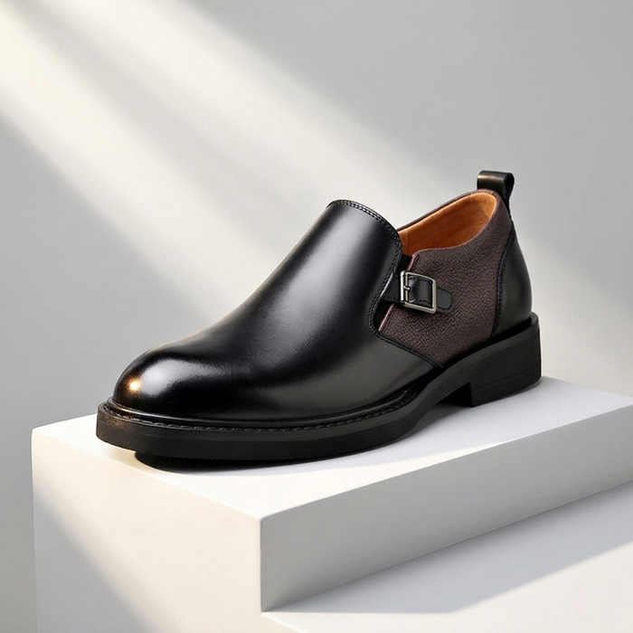 Wade Leather Slip-Ons