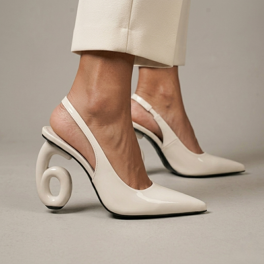 Veronique Spiral Heels