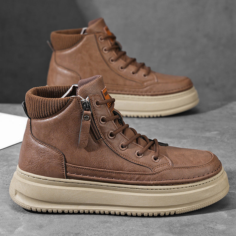 Berny Leather High-Tops