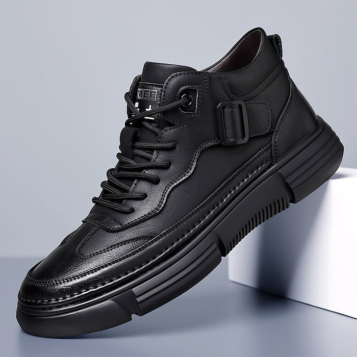 Lenny Genuine Leather Low-Tops