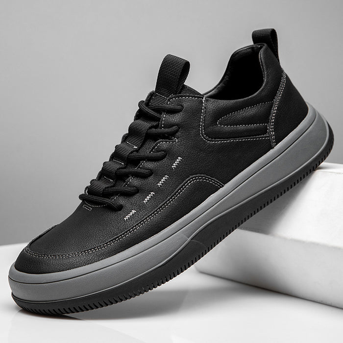 Davide Leather Low-Tops