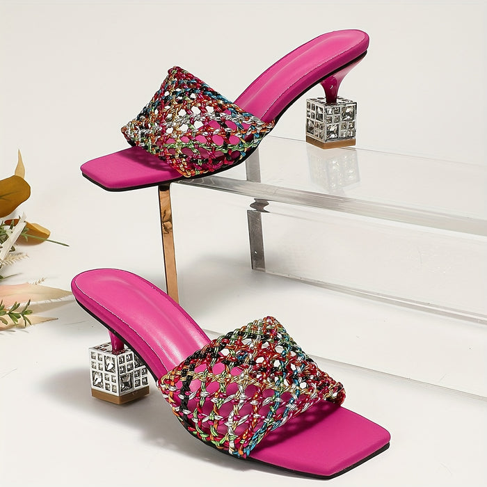 Crystal Solene Heels