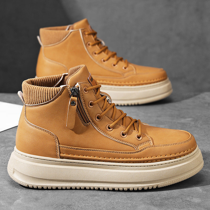 Berny Leather High-Tops