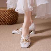 Delphine Low Heels