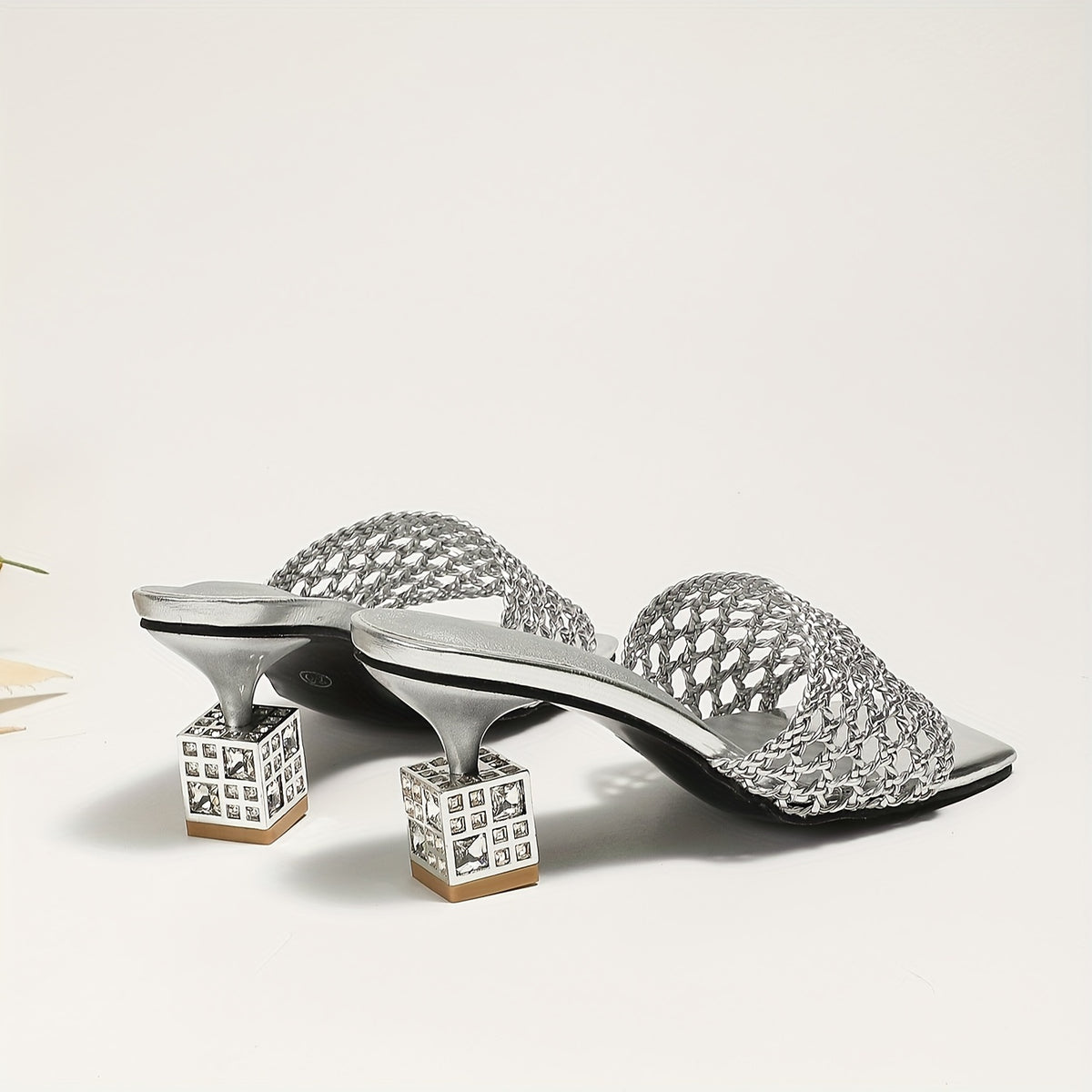Crystal Solene Heels