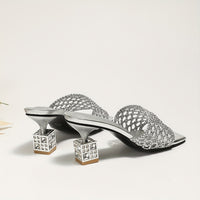 Crystal Solene Heels