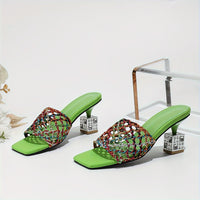 Crystal Solene Heels