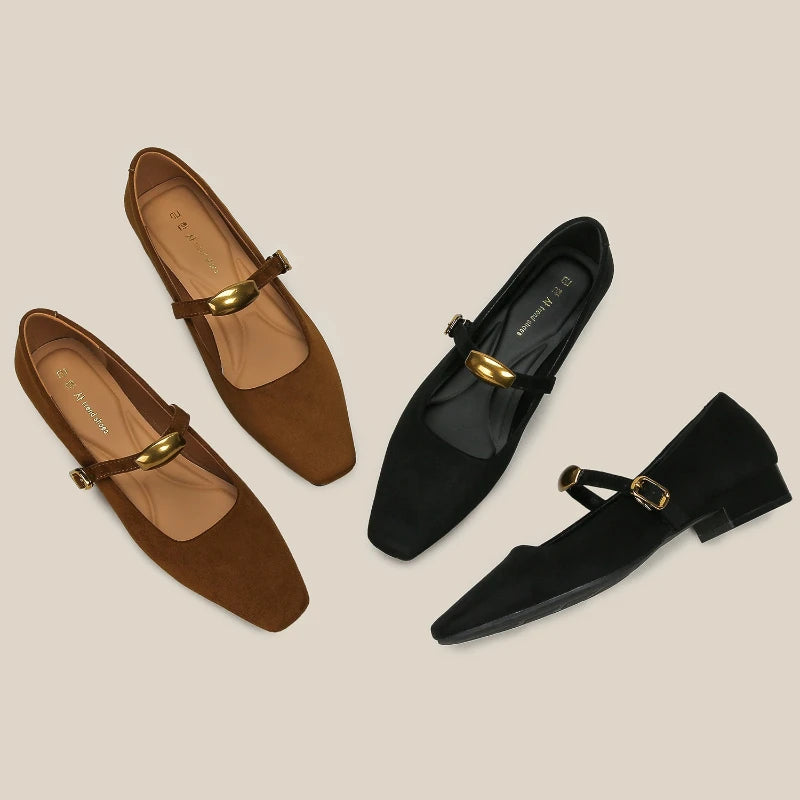 Vienna Mary Jane Flats
