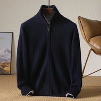 Theodore Pure Wool Cardigan