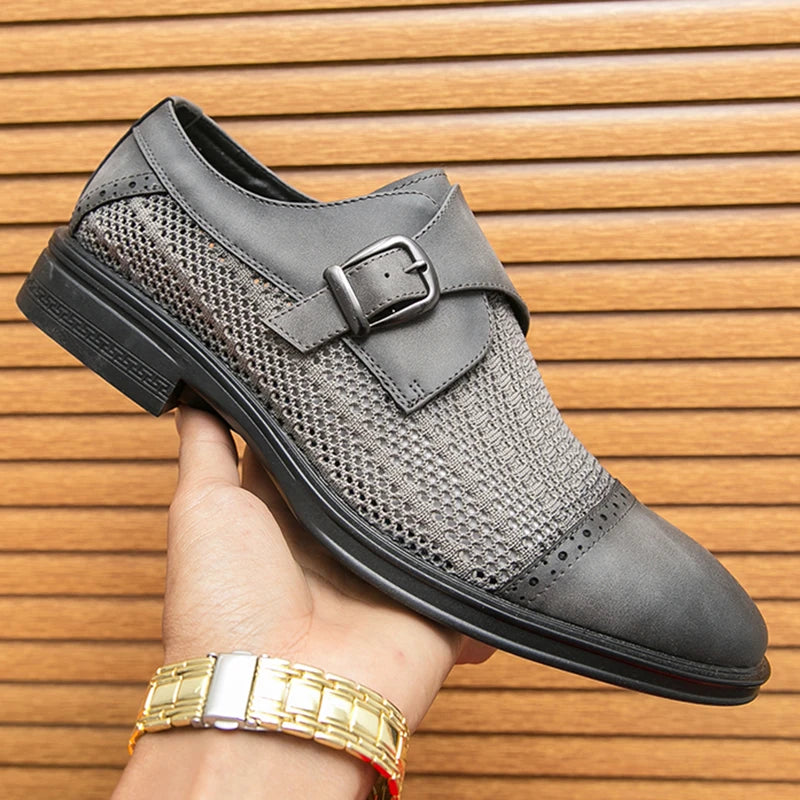 Carvini Buckle Loafers
