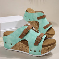 Teresa Wedge Sandals
