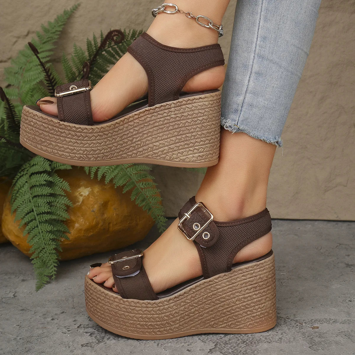 Victoria Platform Wedges