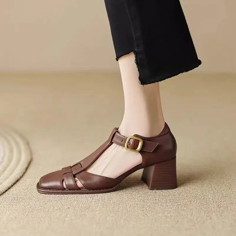 Madeline Block Heels