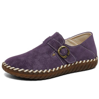 Hannah Leather Flats