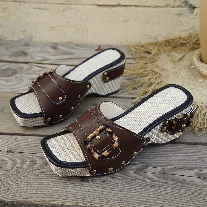 Olivia Wedge Sandals