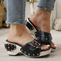Olivia Wedge Sandals