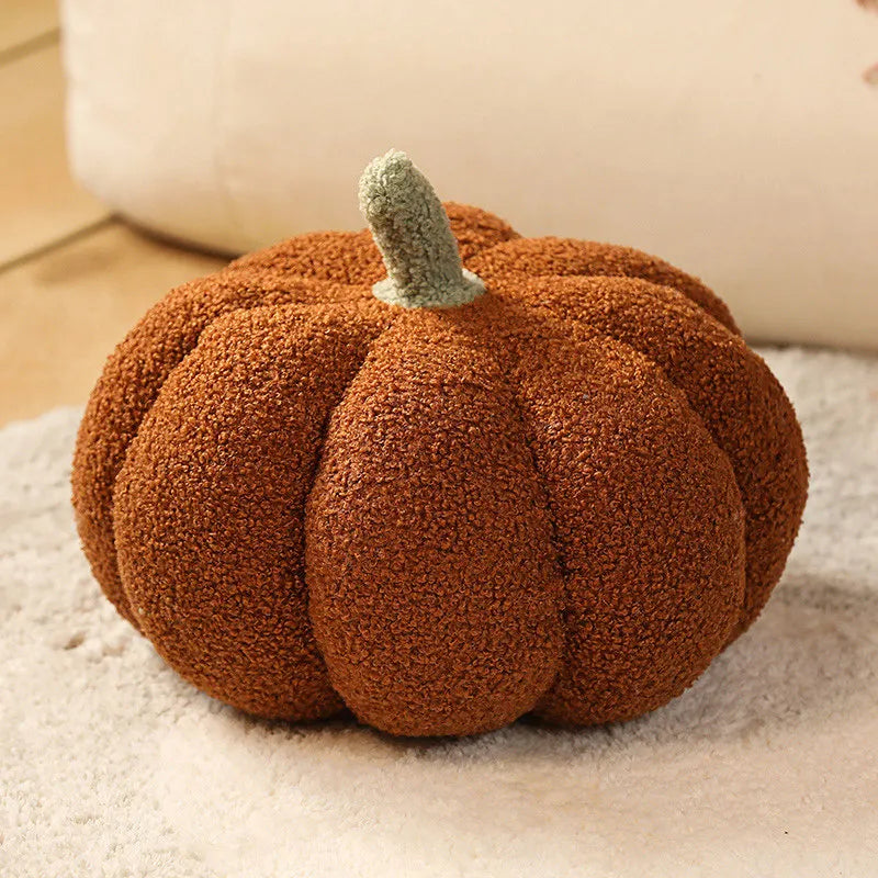 Fluffy Pumpkin Cushions