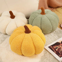 Fluffy Pumpkin Cushions