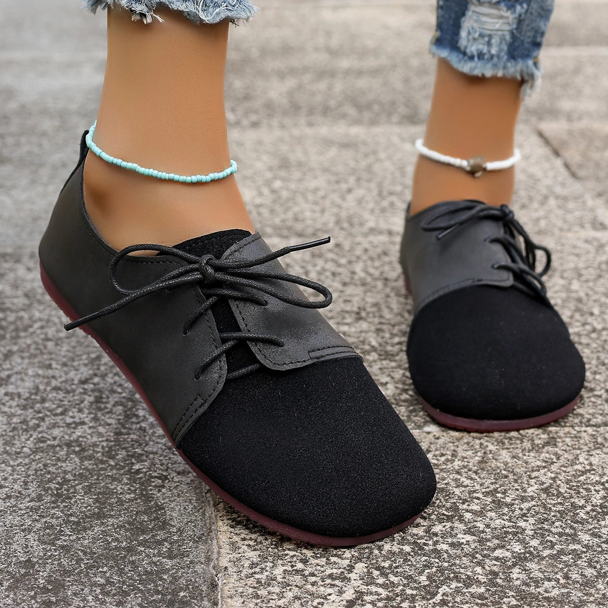 Kayla Leather Flats
