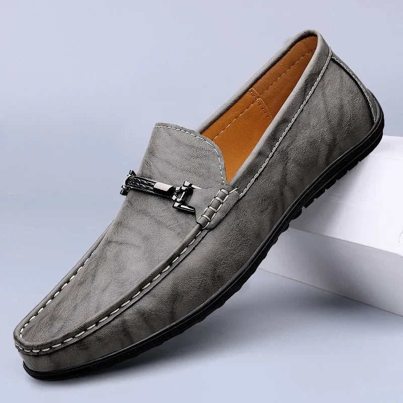 Valentino Leather Loafers