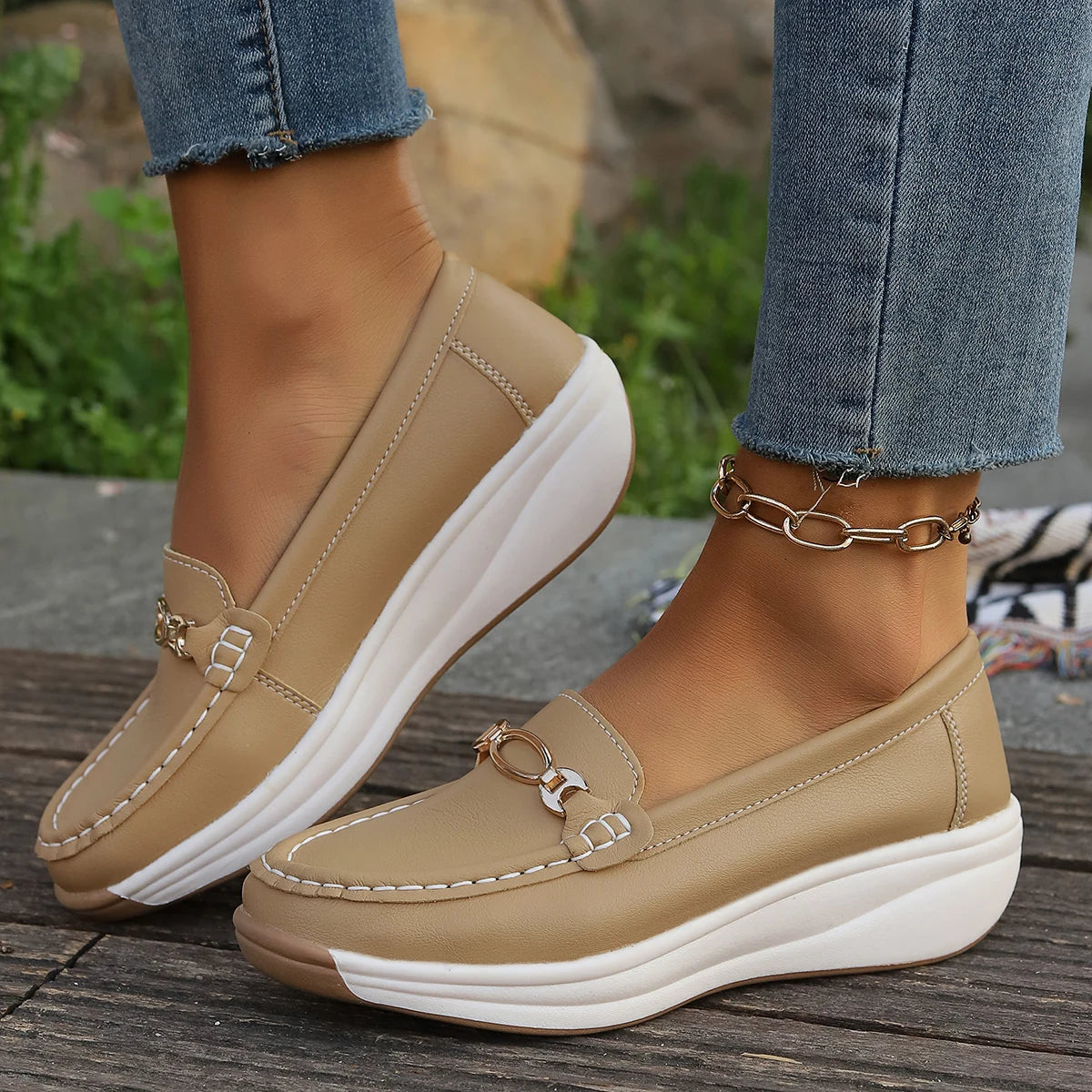 Diane Platform Loafers