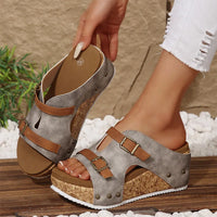 Teresa Wedge Sandals