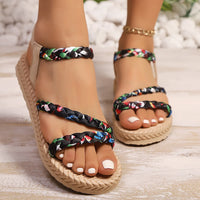 Floriel Woven Sandals