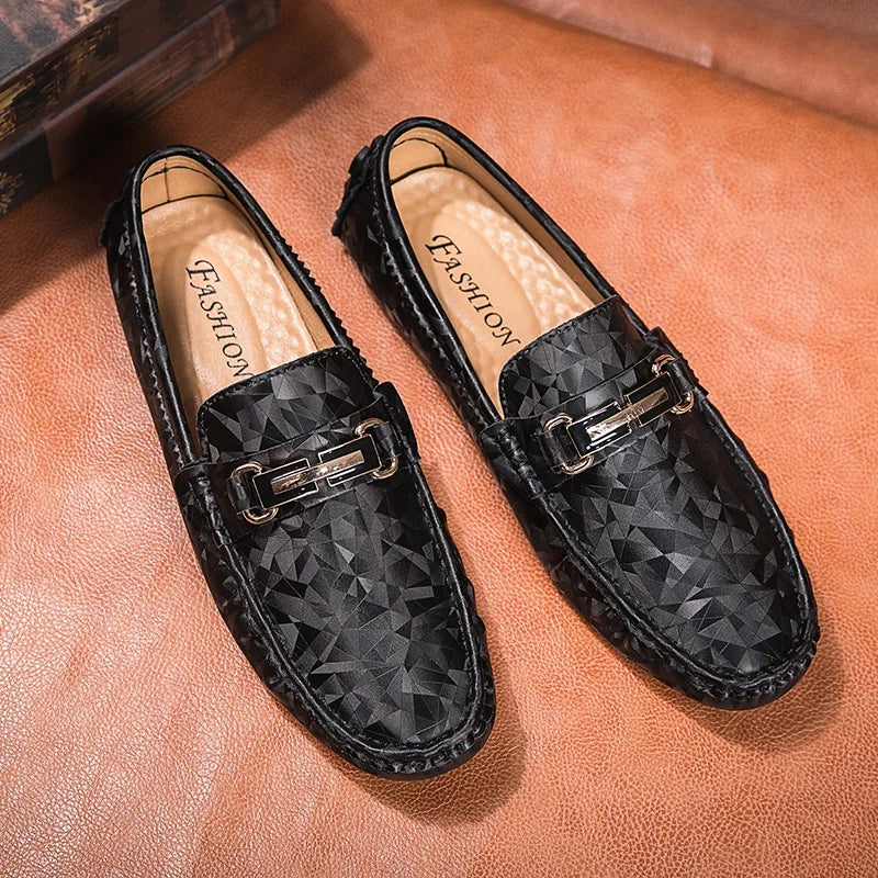 Berti Buckle Loafers