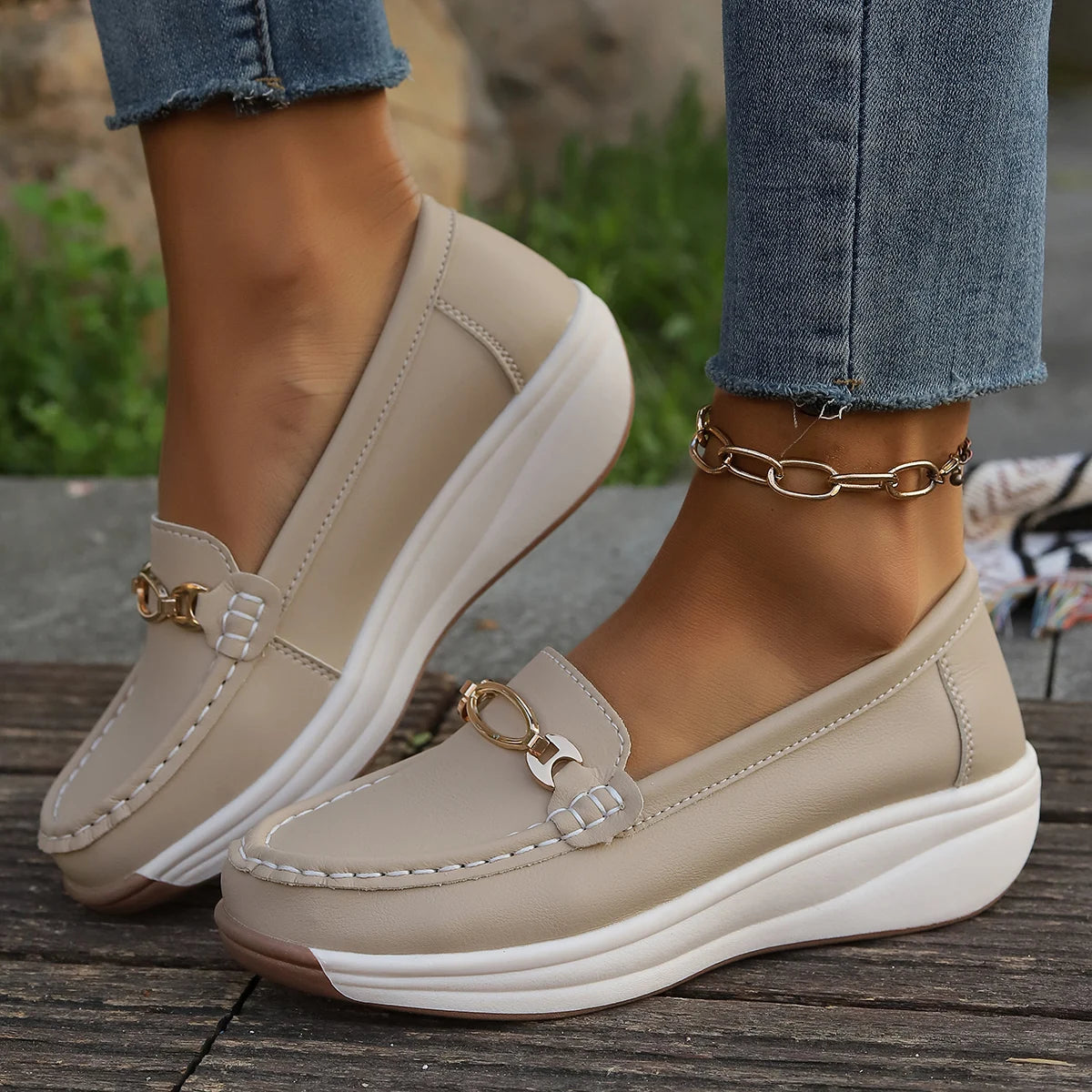 Diane Platform Loafers