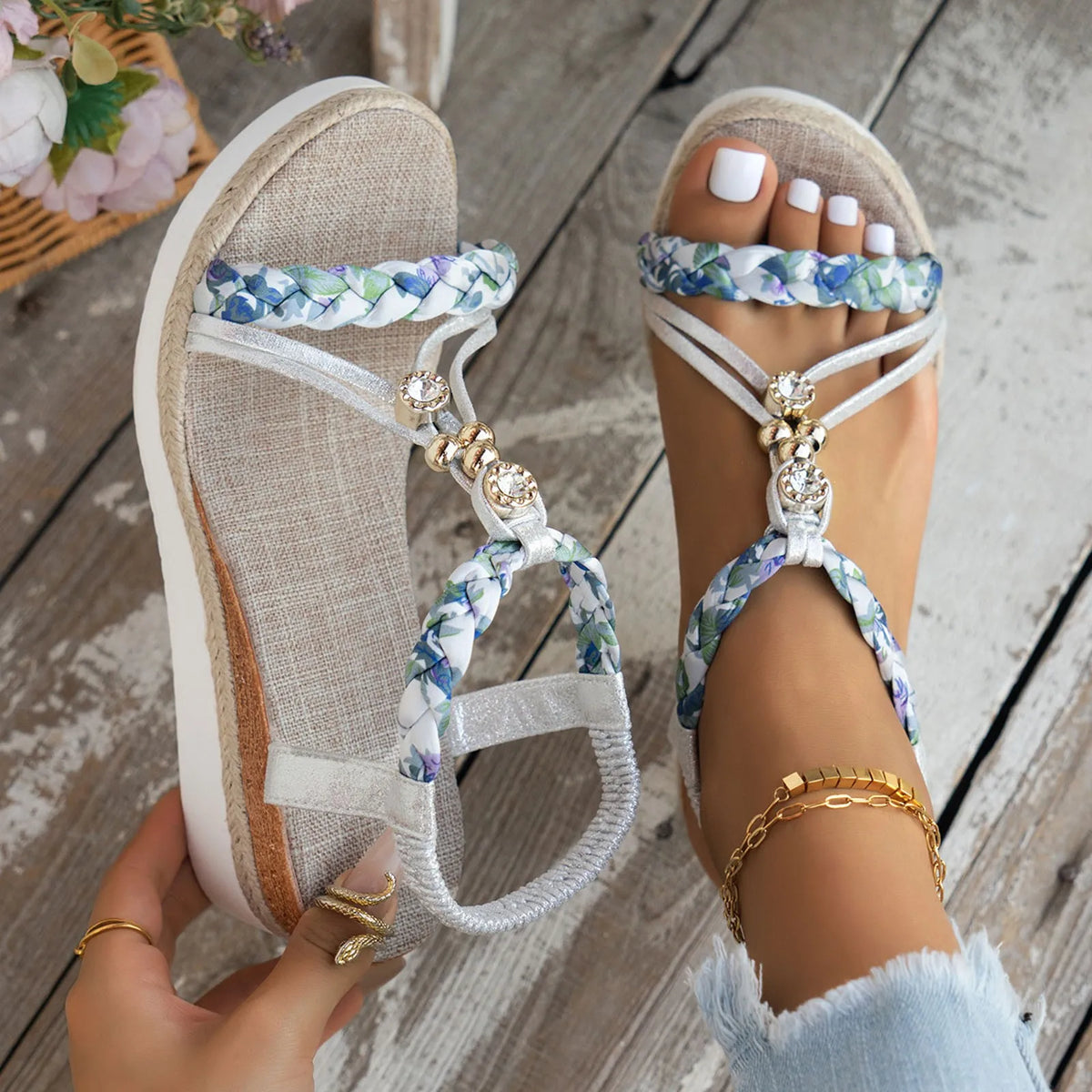 Lucia Diamond Sandals